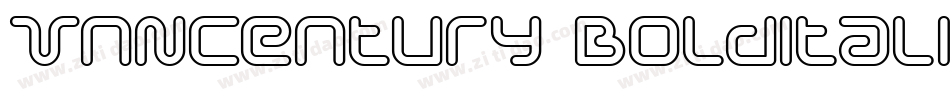 VnNCentury BoldItali字体转换